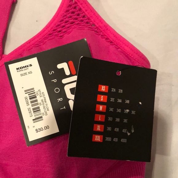 NWT Fila sports bra size XS
Hot pink - Picture 2 of 6
